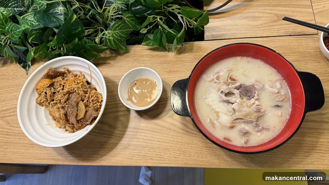 Table with Food Items