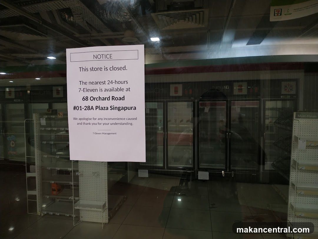 Closed 7-Eleven Store