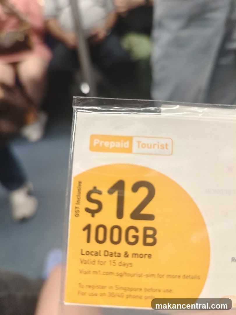 Prepaid Tourist SIM Card Package