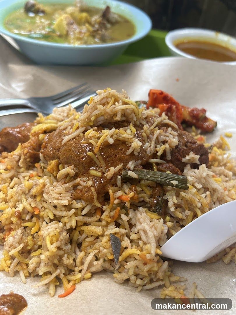 Food served at a dining table