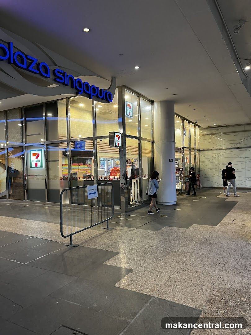 Plaza Singapura entrance with 7-Eleven storefront