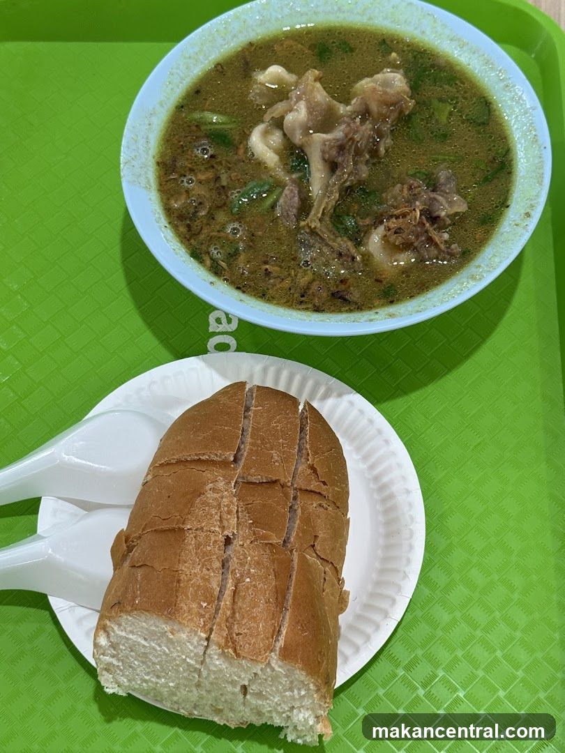 Food on tray