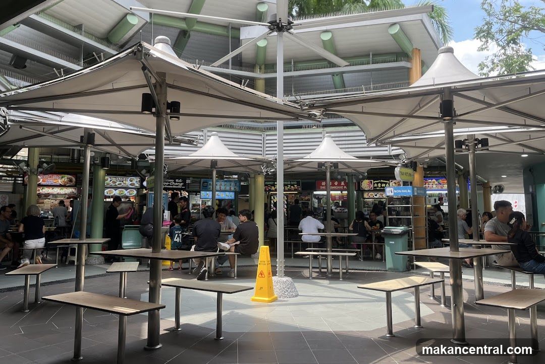 Outdoor Food Court Area