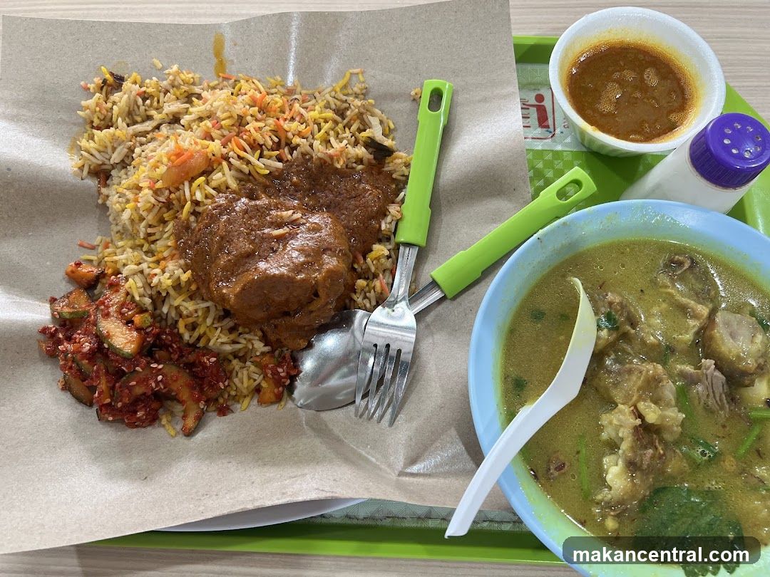 Food served on tray