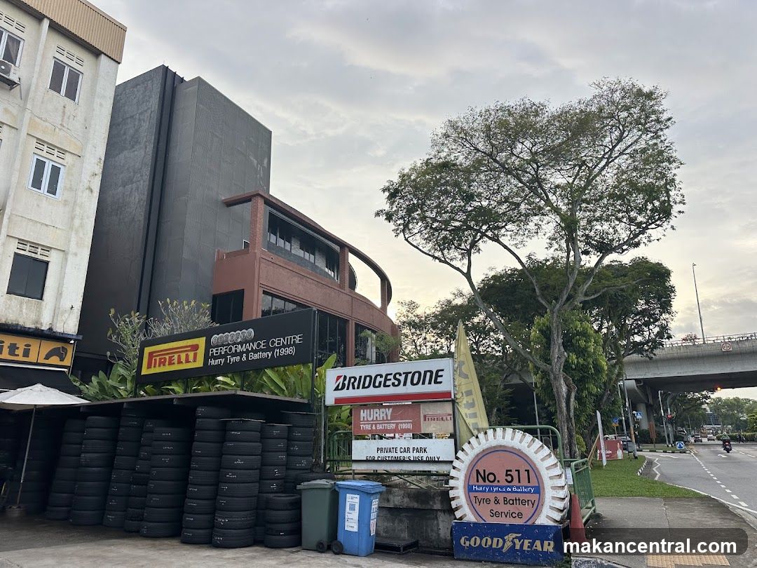 Tyre and Battery Shop Exterior