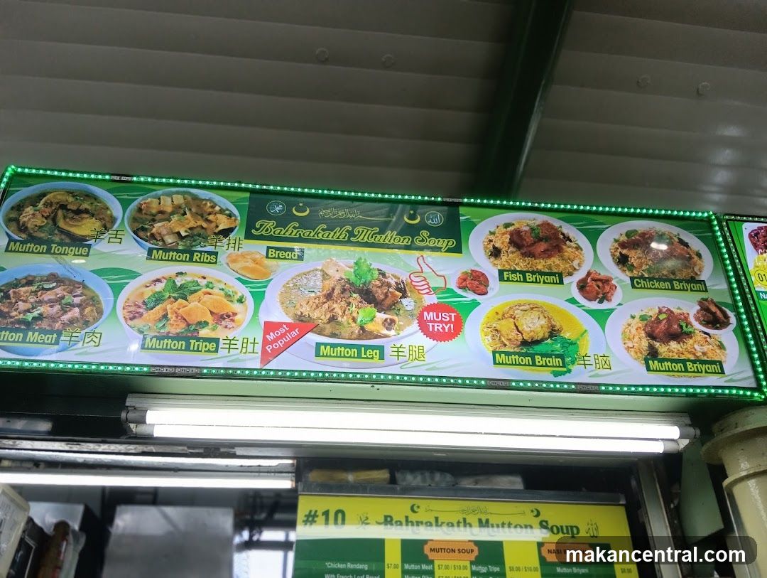 Restaurant Menu Board