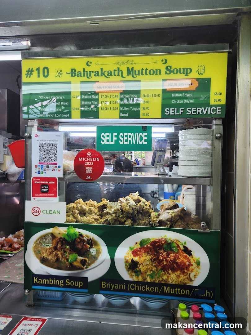 Baharakath Mutton Soup stall