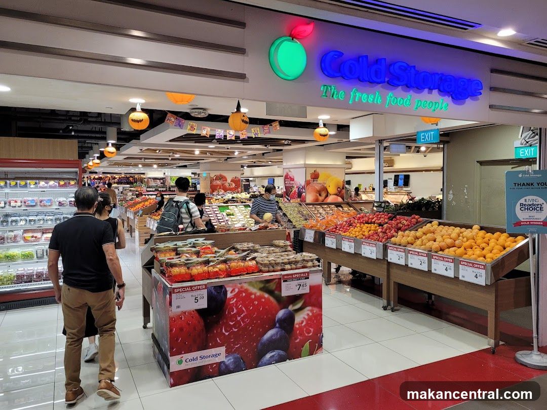 Cold Storage supermarket interior