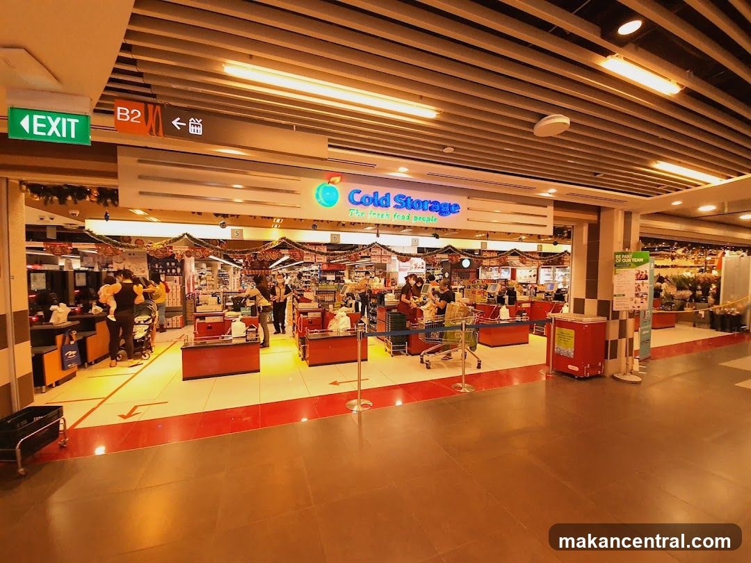Cold Storage Supermarket Interior