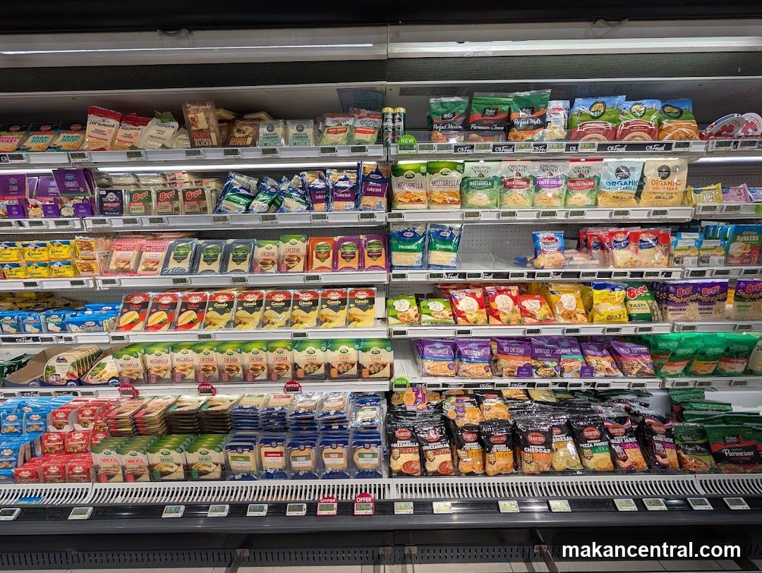 Refrigerated Cheese Section