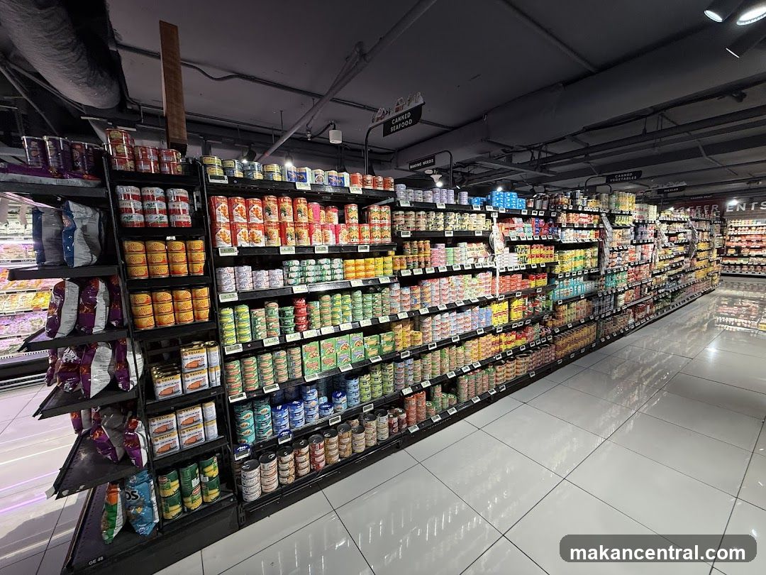 Supermarket aisle