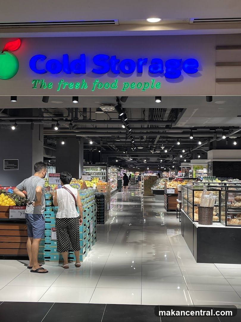 Cold Storage supermarket interior
