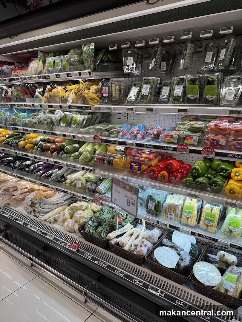 Refrigerated Produce Section