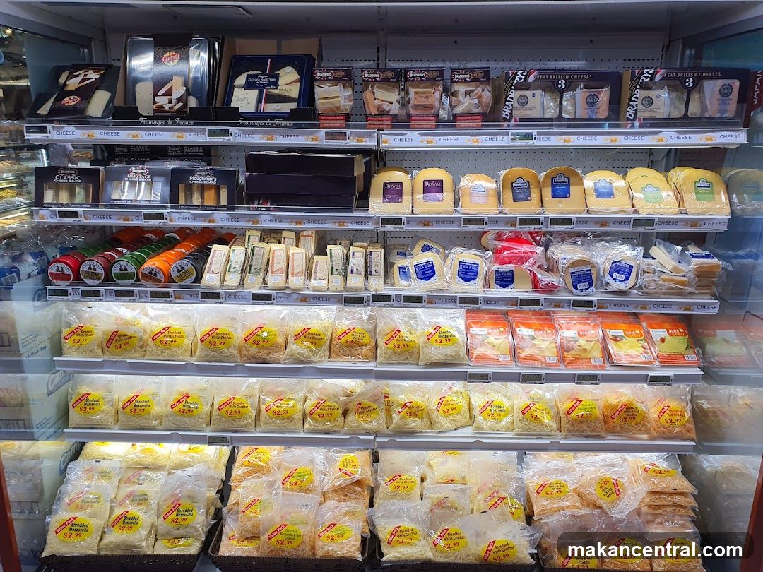 Cheese Display Section