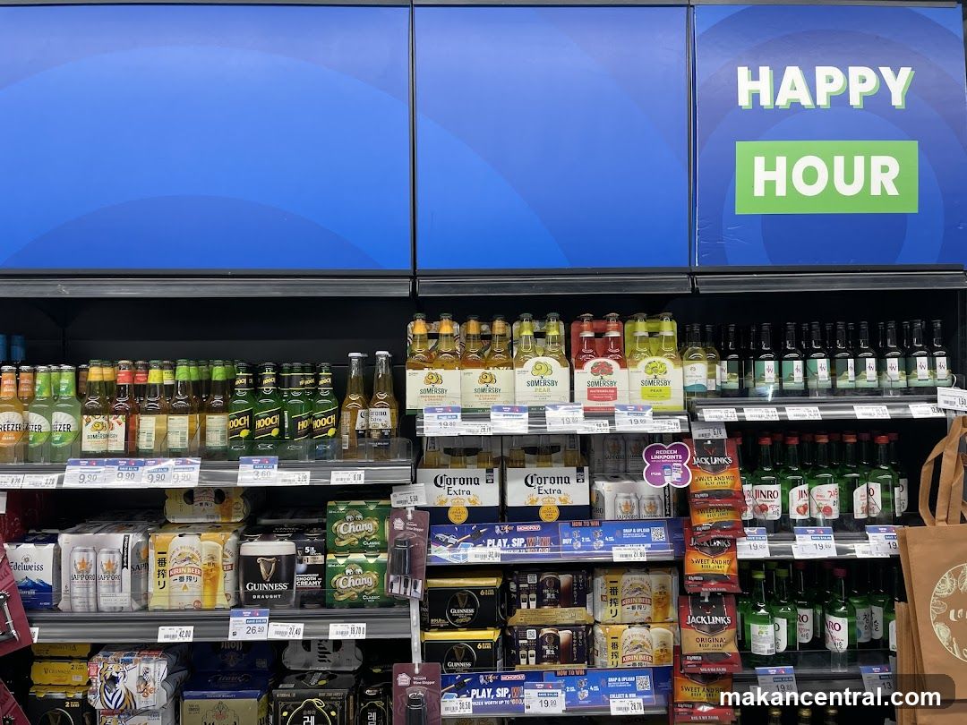 Beer Section in Retail Store