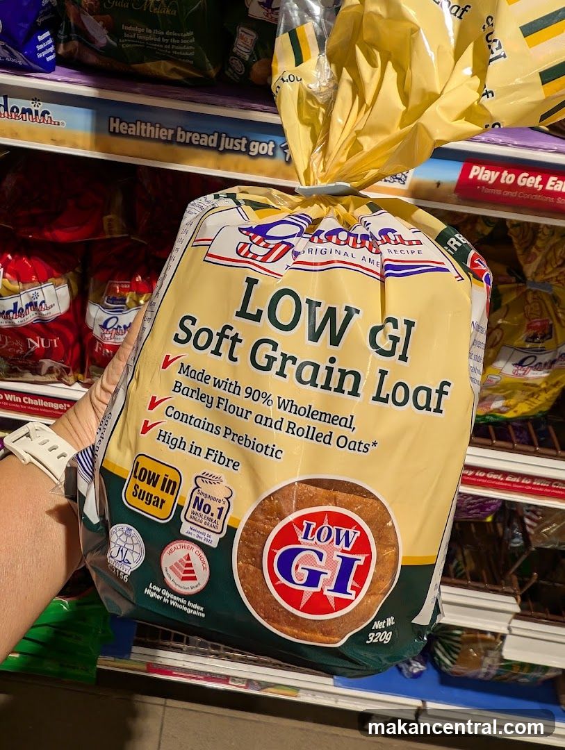 Low GI Soft Grain Loaf in Grocery Store