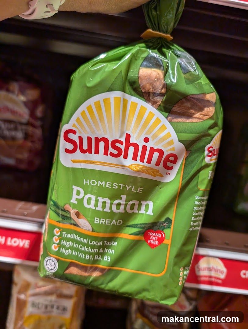 Sunshine Pandan Bread Package