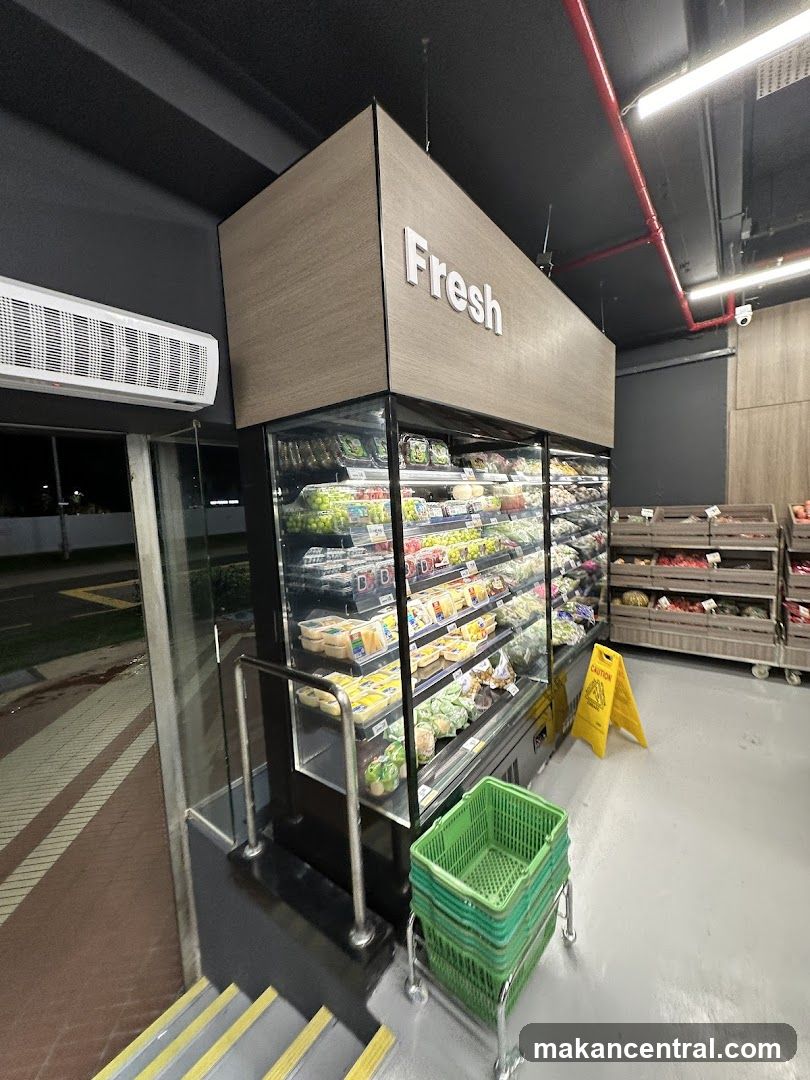 Store Interior Fresh Section