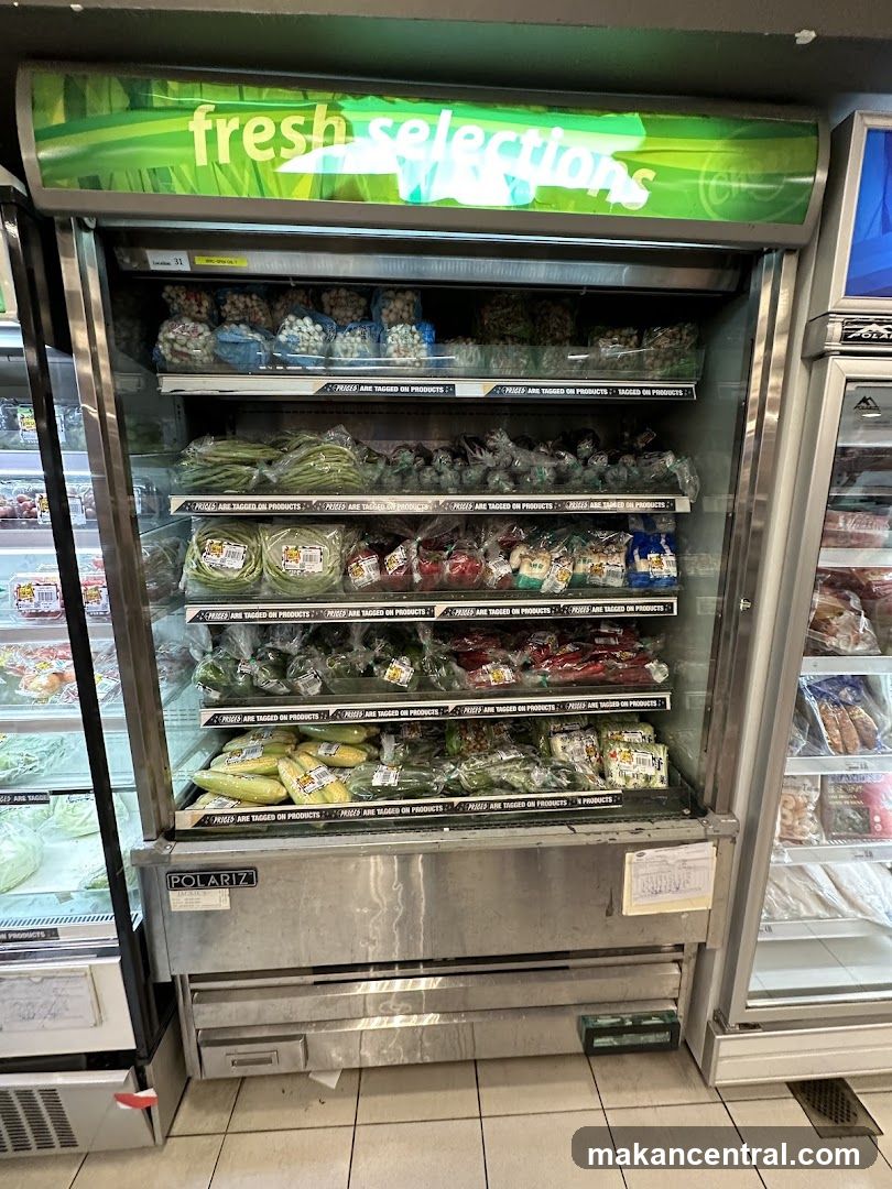 Fresh Selections Refrigerated Produce Display