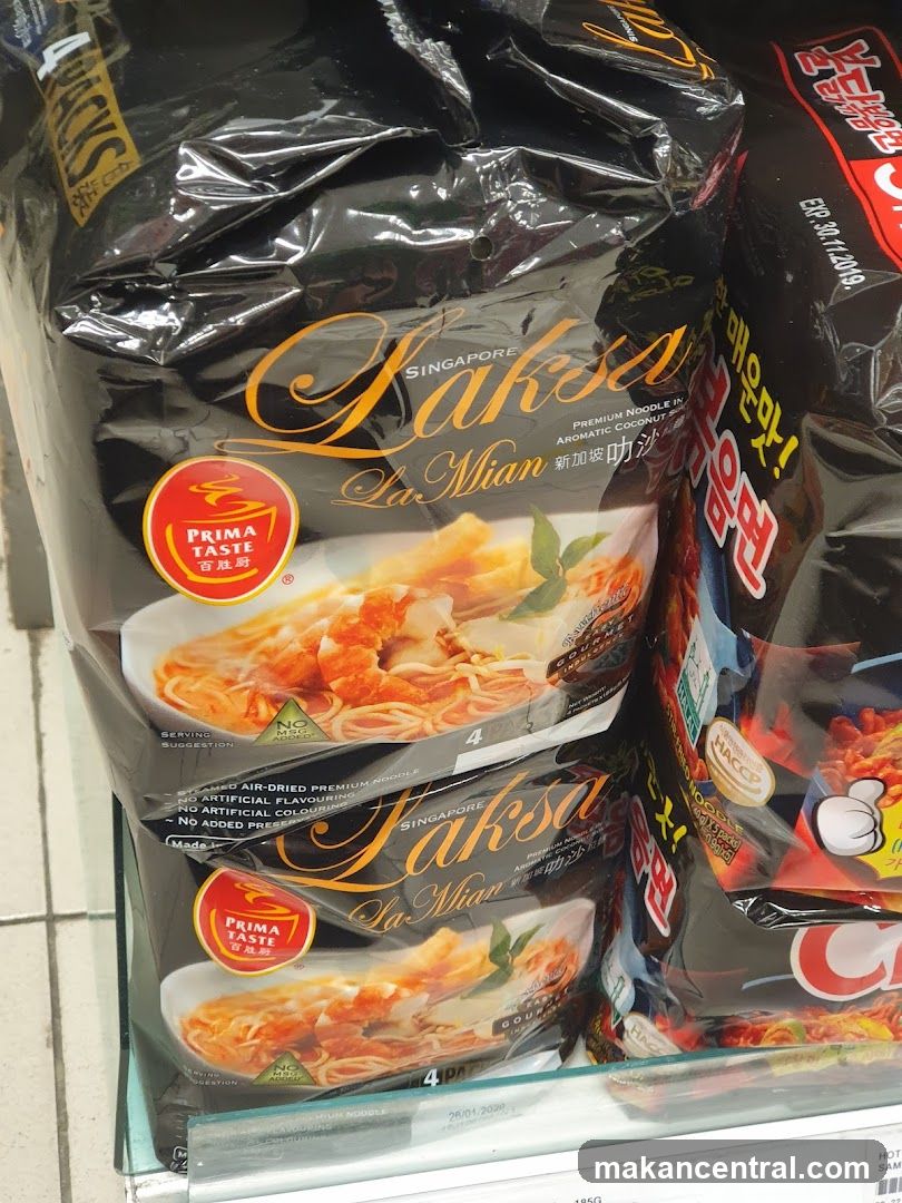 Singapore Yaksa La Mian Noodles