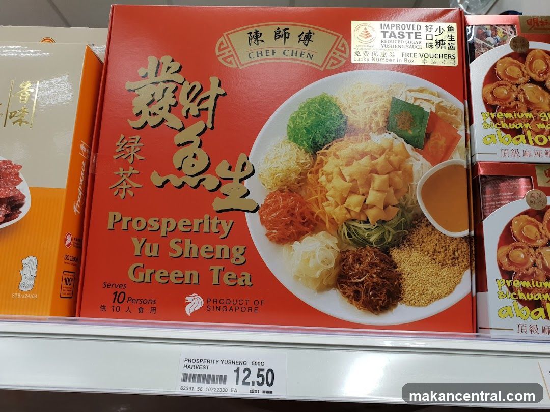 Chef Chen Prosperity Yu Sheng Green Tea Box