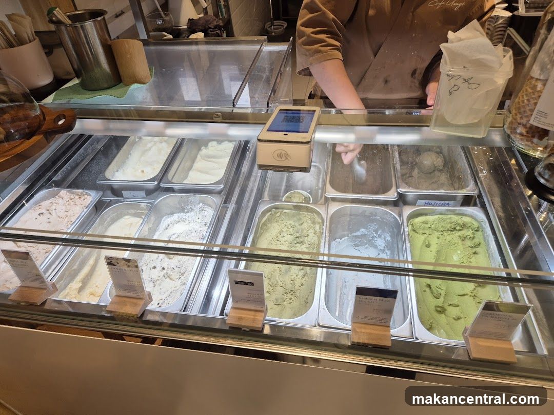 Ice Cream Display Counter