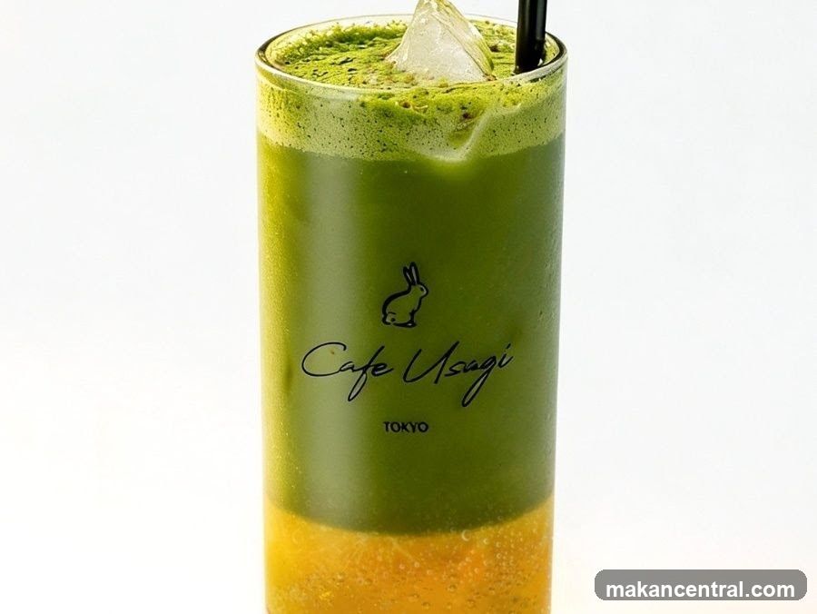 Matcha Drink at Cafe Usagi