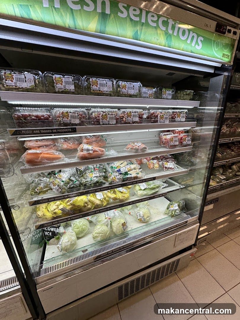 Refrigerated Produce Section