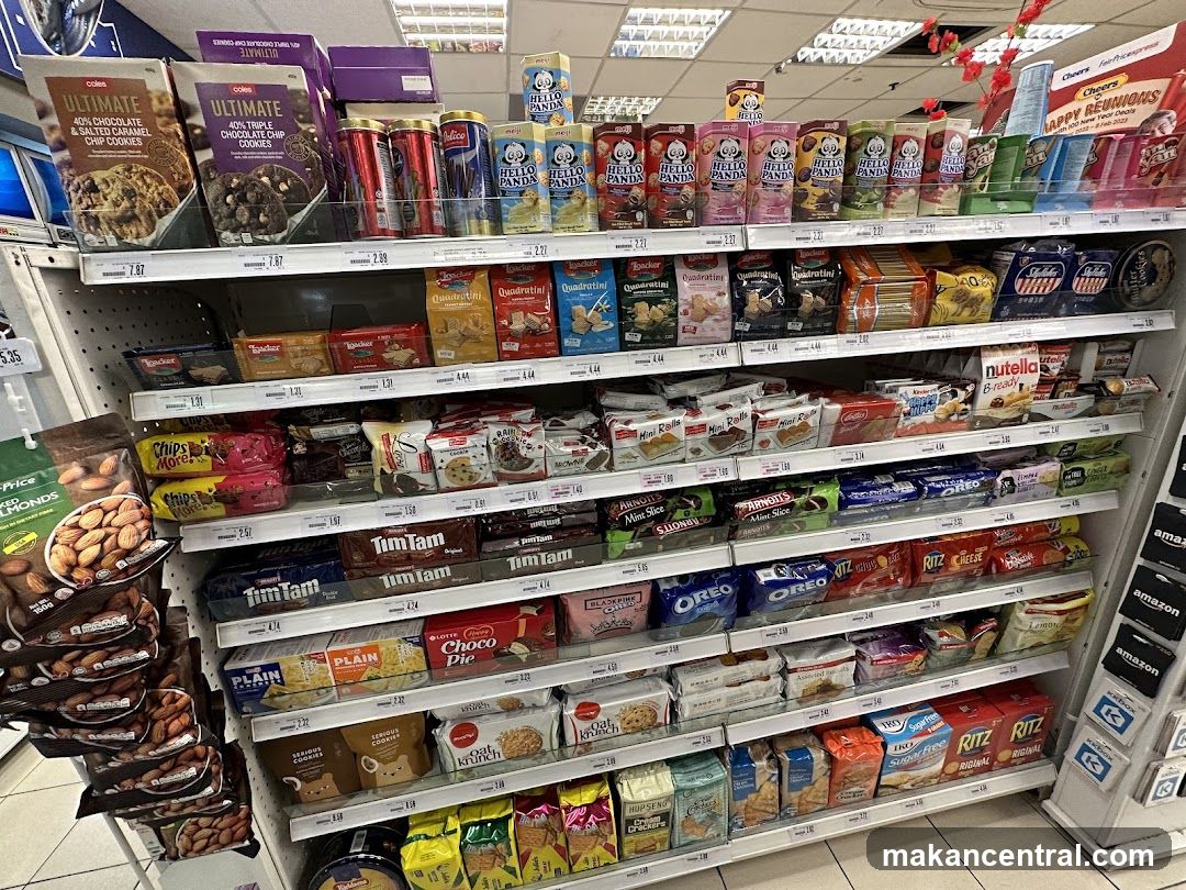 Supermarket Snack Section