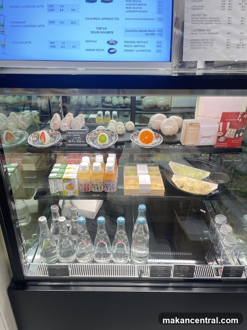 Coffee and Tea Menu Display