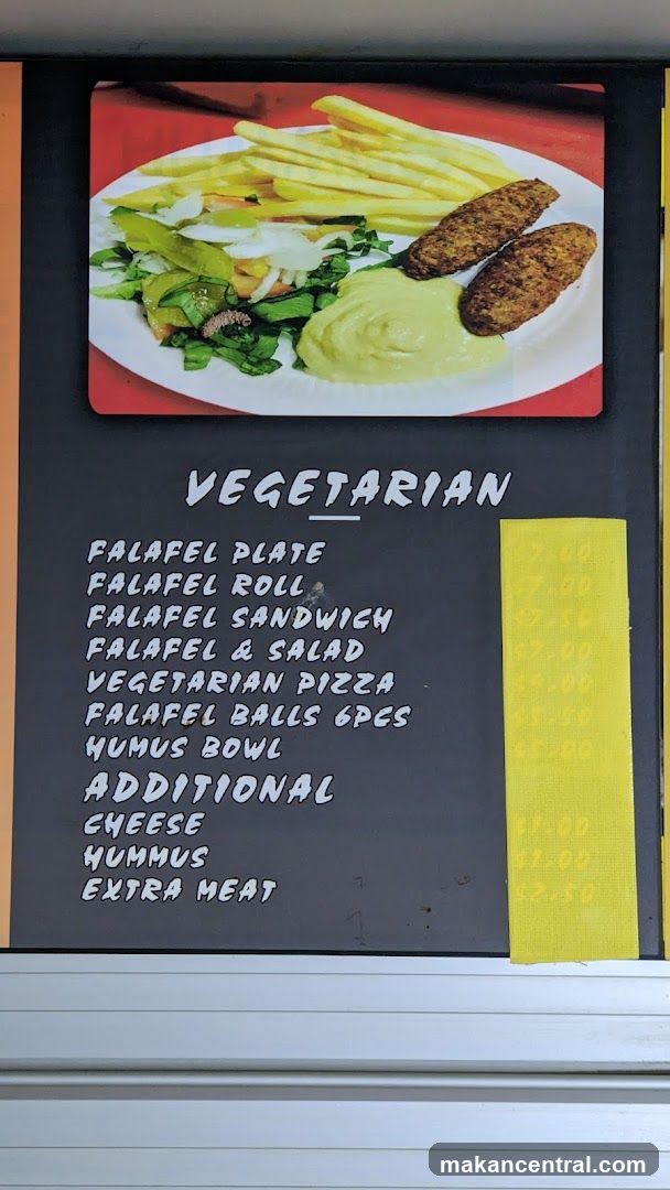 Vegetarian Menu