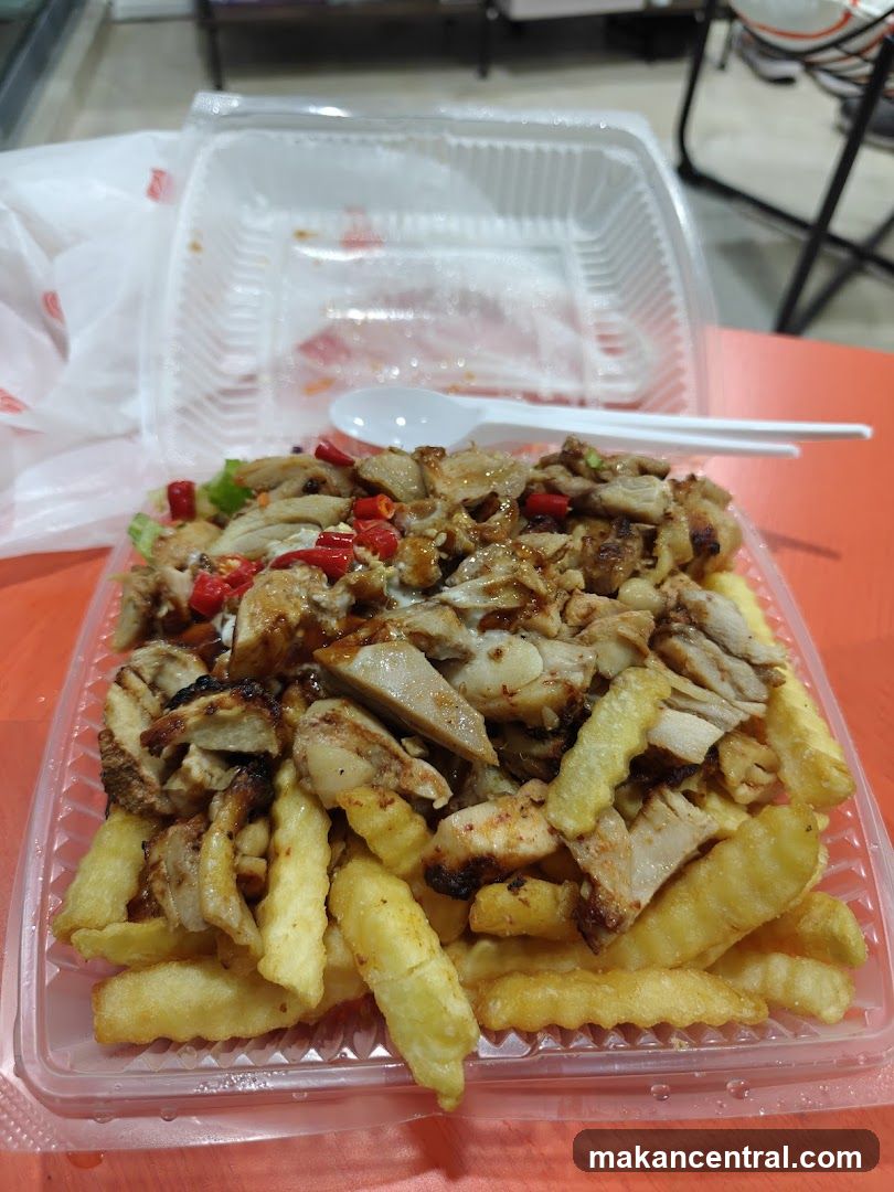 Food in plastic container