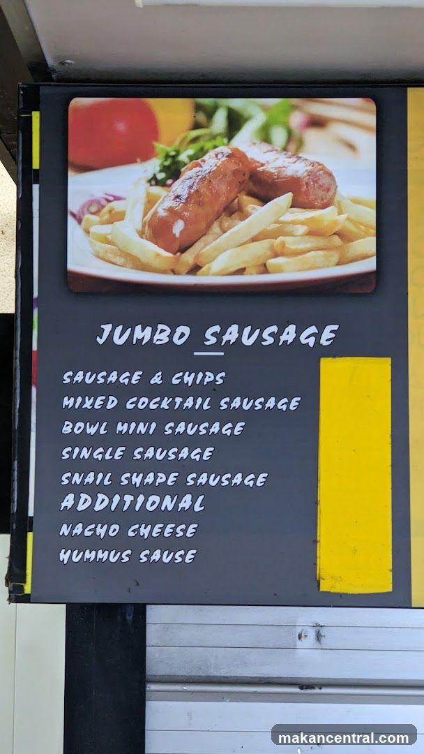 Jumbo Sausage Menu