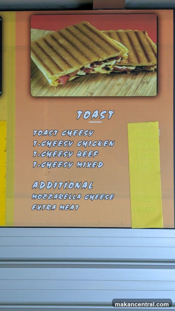 Toast Menu