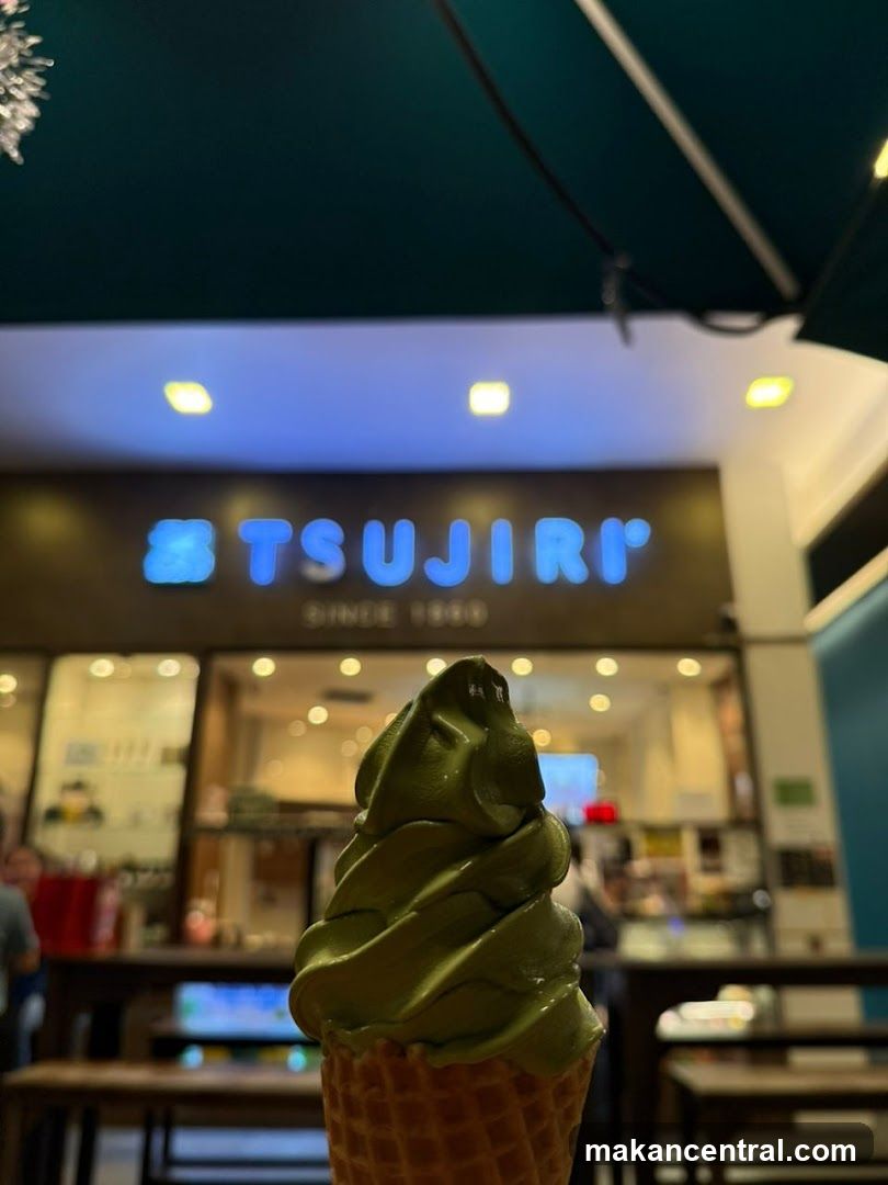 Matcha Soft Serve Ice Cream