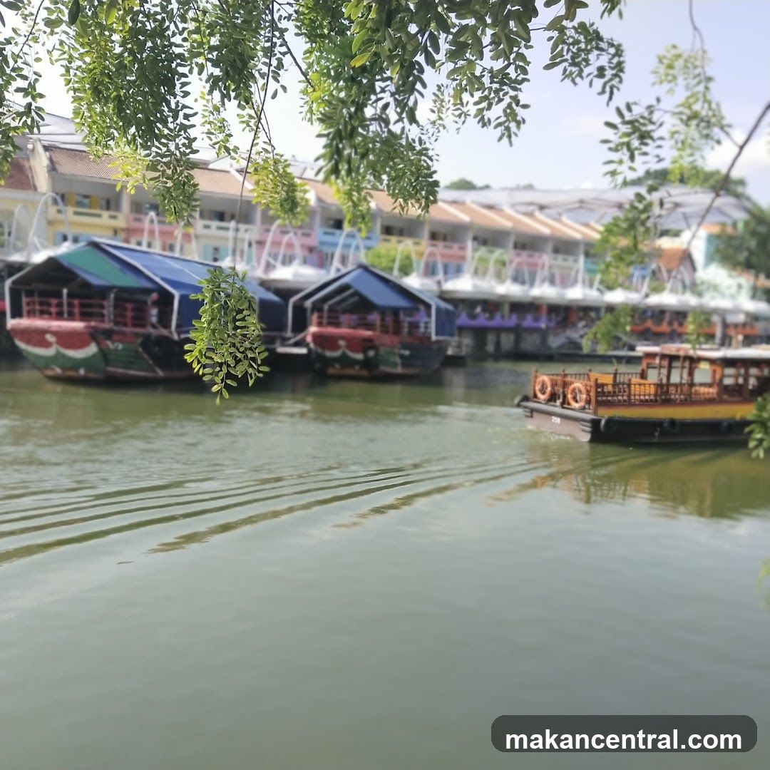 Waterfront with Boats and Buildings