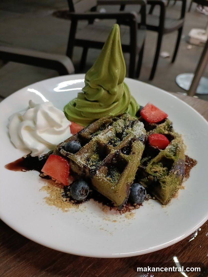 Waffle Dessert Plate