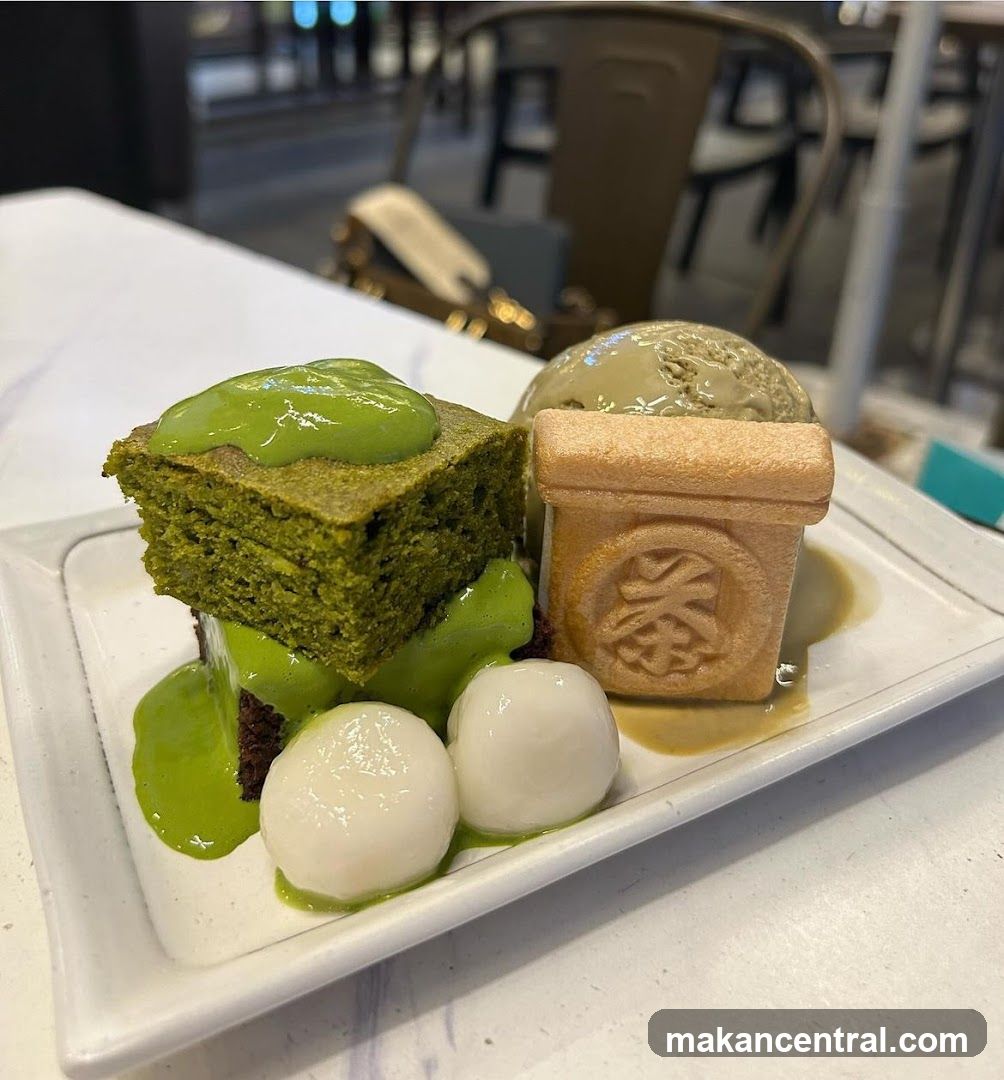 Matcha Dessert Plate