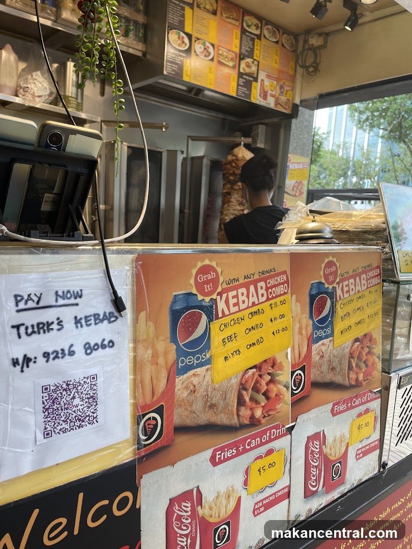 Turk's Kebab Shop Interior