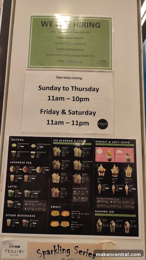 Hiring and Operation Signage with Menu Board