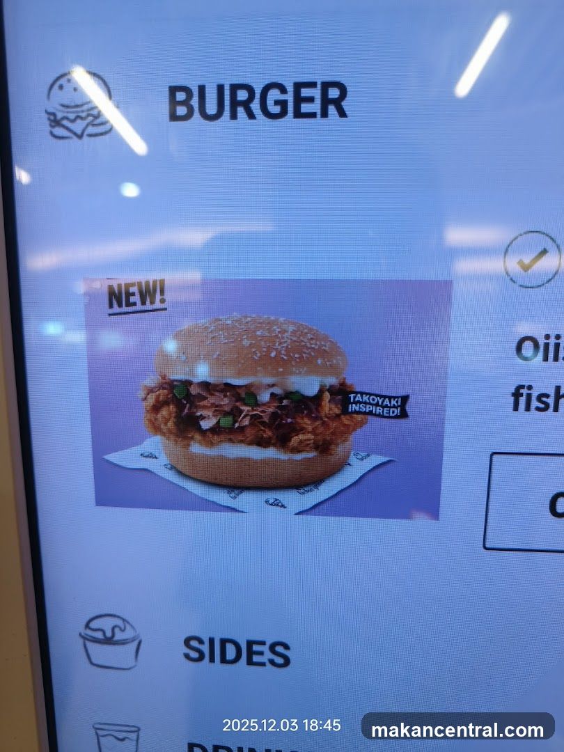 Burger Menu Section
