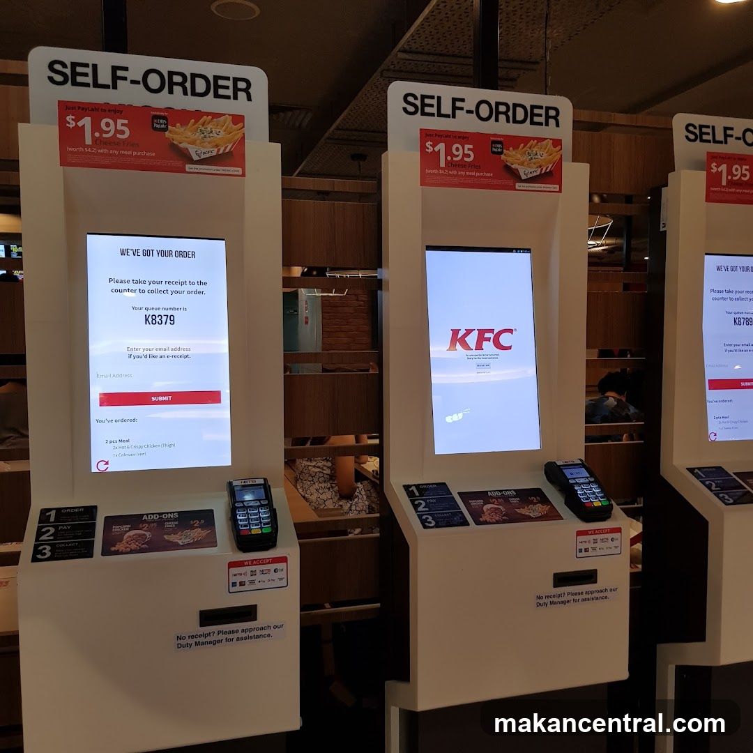 KFC Self-Order Kiosks