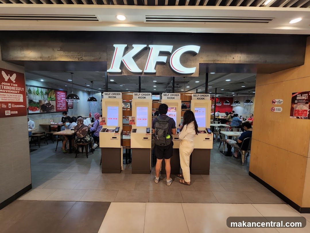 KFC Self-Order Kiosk Area