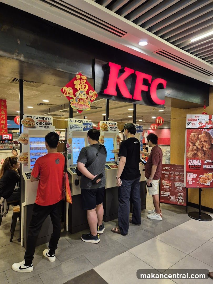 KFC Storefront Interior