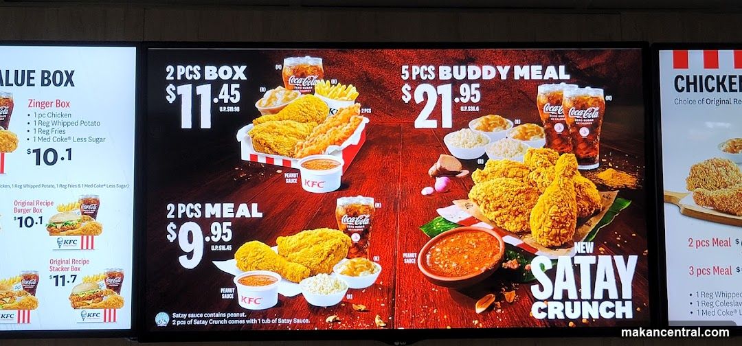 KFC Menu Board