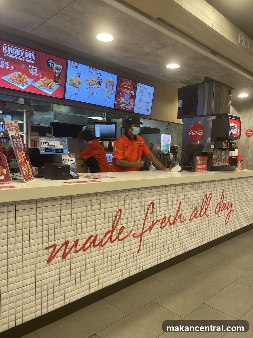 KFC Counter Interior