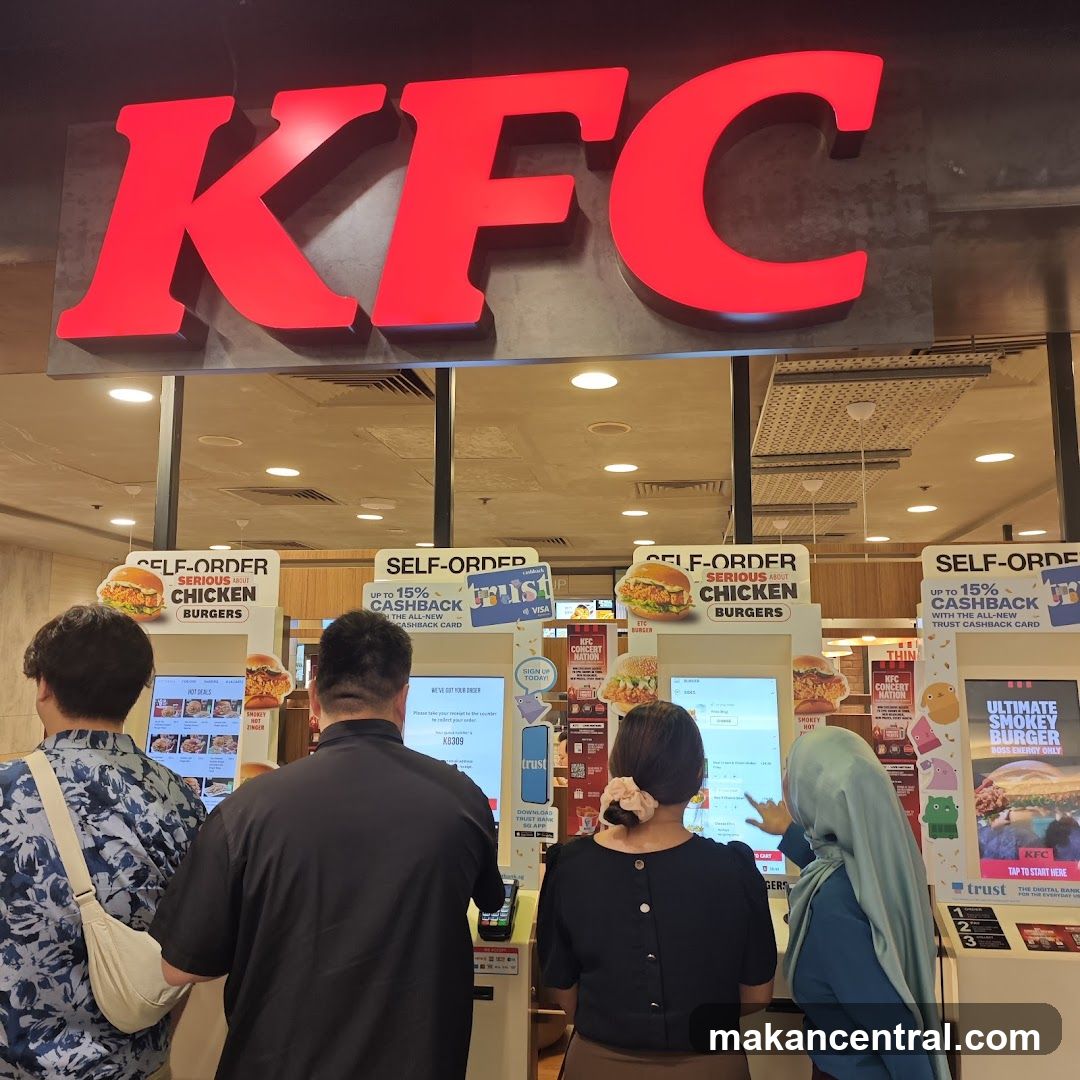 KFC Self-Order Area