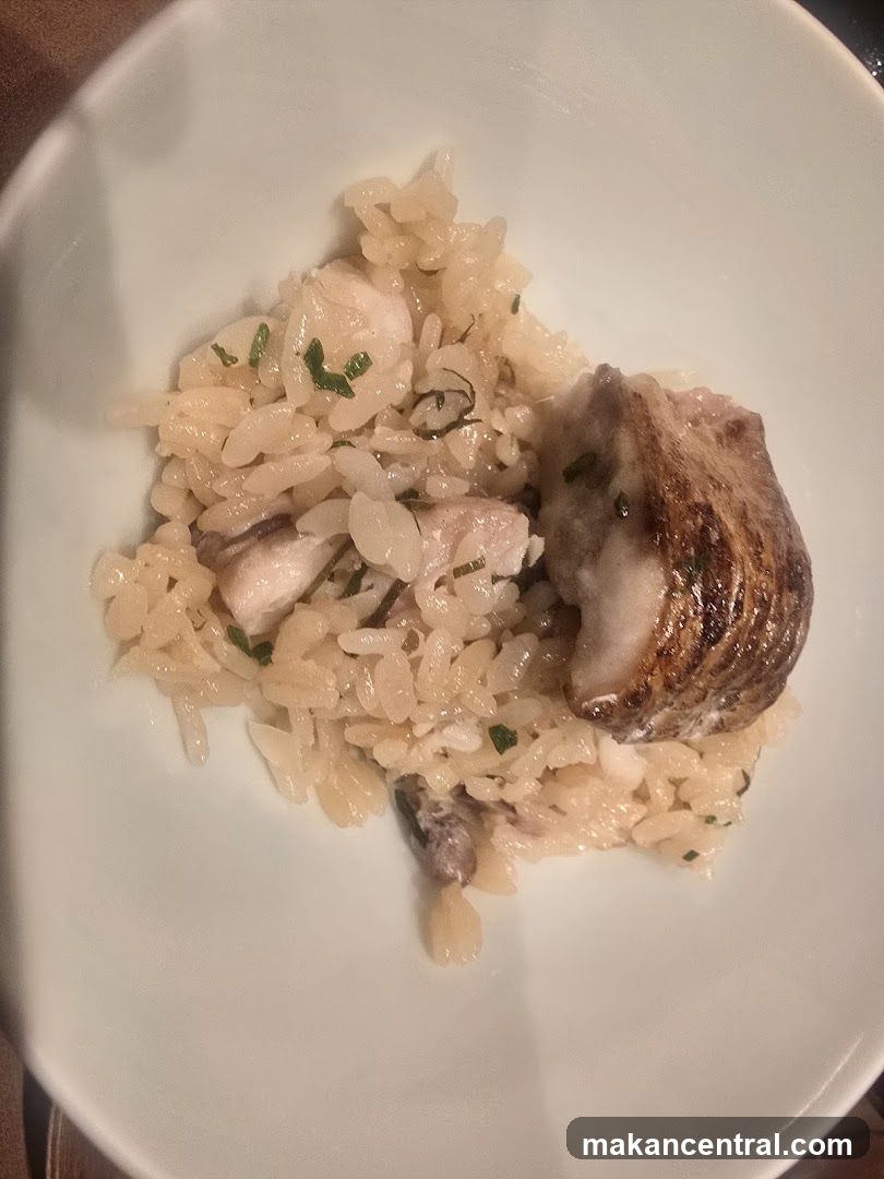 Rice dish with seafood