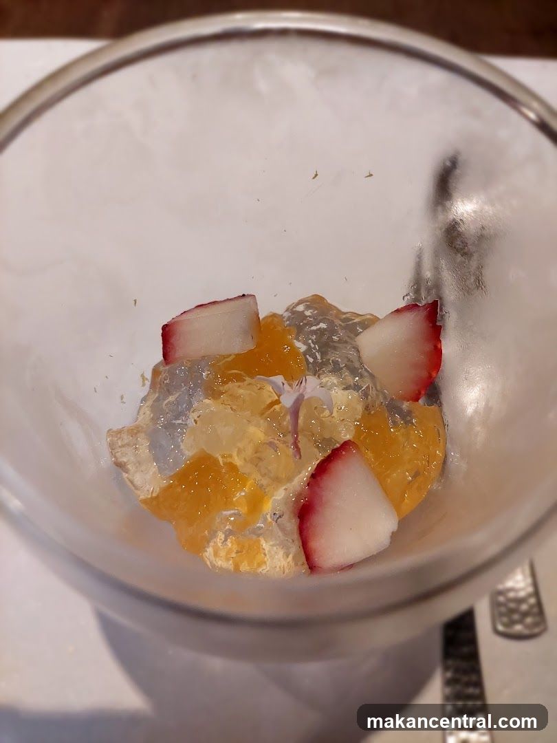 Dessert in Glass Bowl