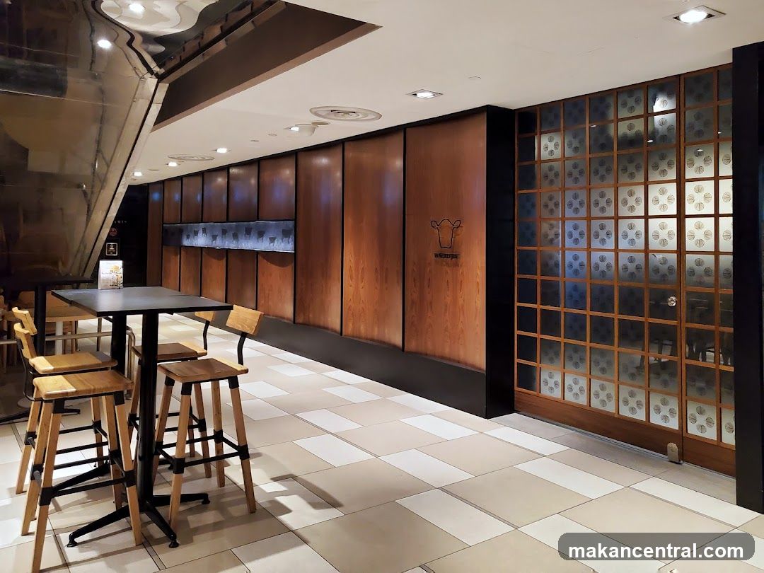 Interior of a modern café or restaurant
